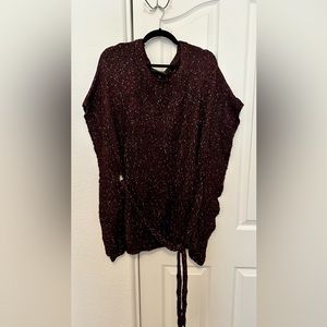 Lane Bryant poncho sweater
